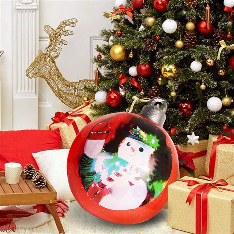 Christmas inflatable ball. 60cm