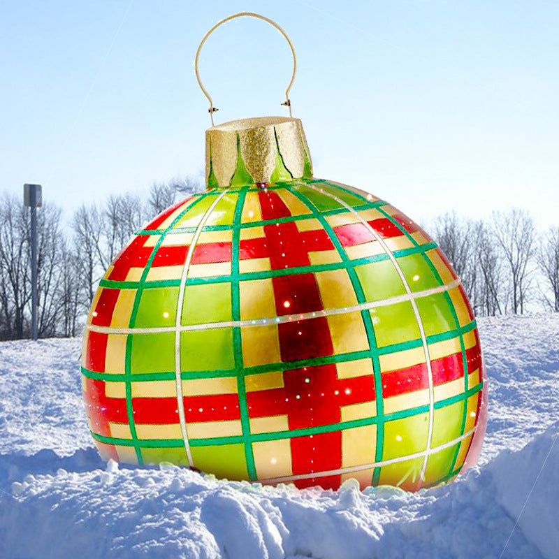 Christmas inflatable ball. 60cm